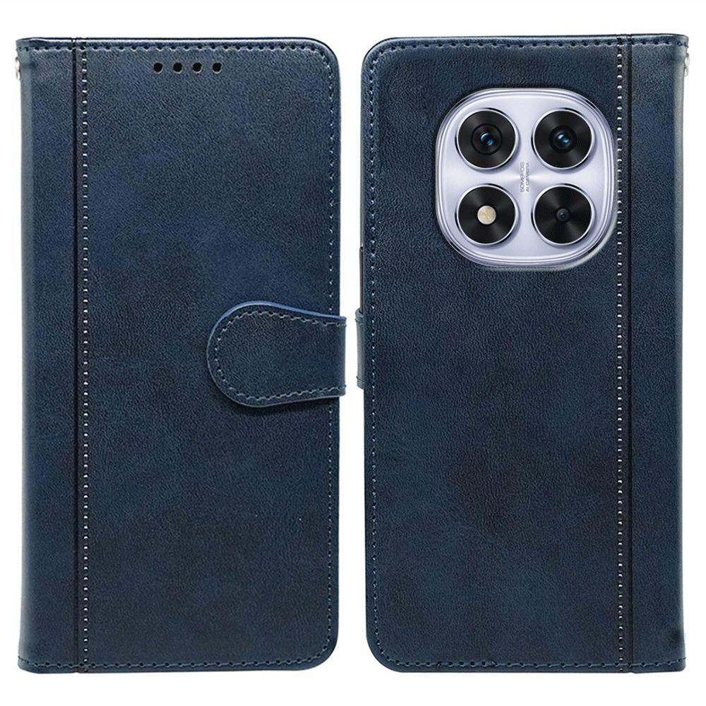 For Xiaomi Redmi Note 14 Pro 5G/Poco X7 5G Case Calf Texture Leather Stand Book Style Phone Cover