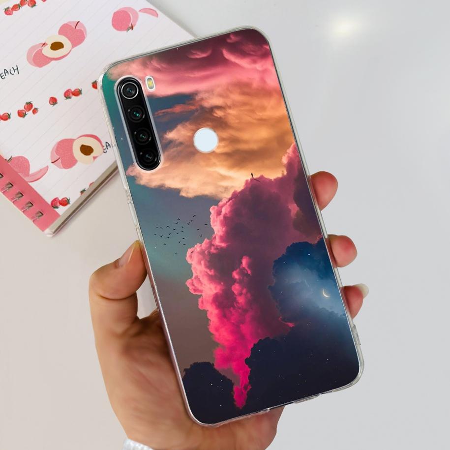 Для чехла Xiaomi Redmi Note 8T Note 8 2021 Чехол Популярный Мраморный Прозрачный Силиконовый Мягкий Funda Для Xiaomi Redmi Note 8 Pro Note8 Coque