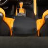 Black Cloth Center Armrest Pad protect Cover Trim for Corvette C7 2014-