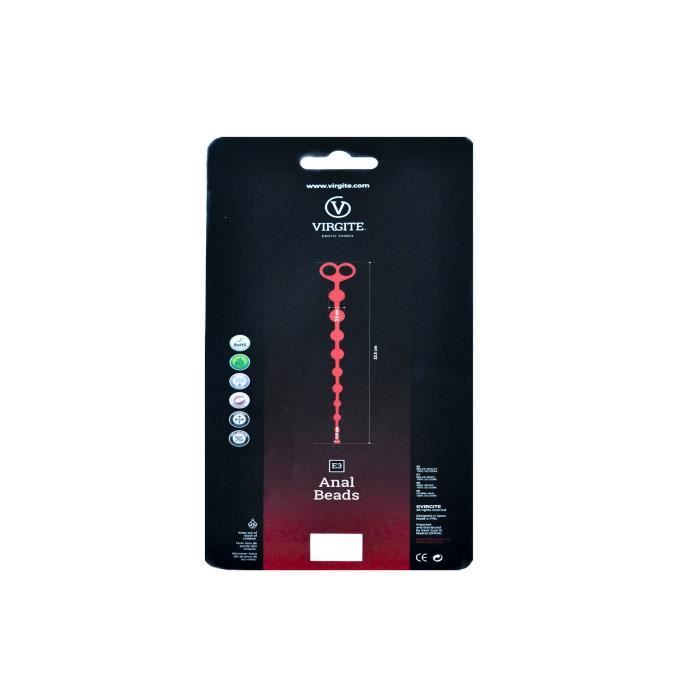 Perles Anales - Virgite - 10 Balles - Violet - Stimulation Anale Optimale