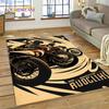 Мотокросс Современный ретро мотоциклетный ковер ковер для спальни гостиной домашнего дивана украшения,детский игровой большой декоративный напольный коврик