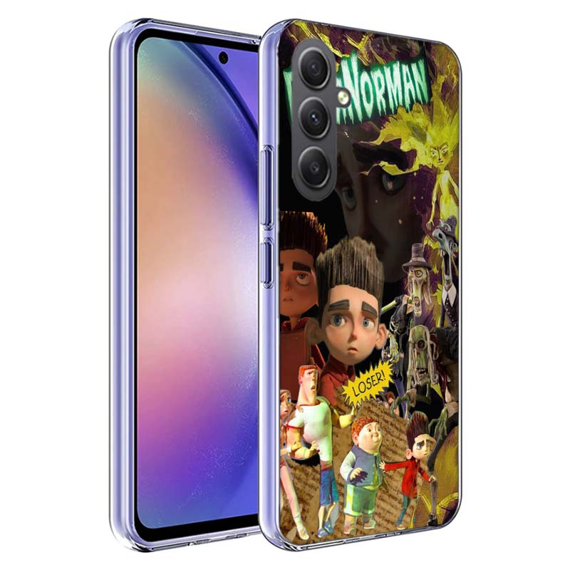 Мультяшный чехол для телефона P-ParaNorman для Samsung A17 A37 A57 A07 A16 A26 A36 A56 A06 A02S A12 A22 A32 A52S A04S A14 A24 A34 A54