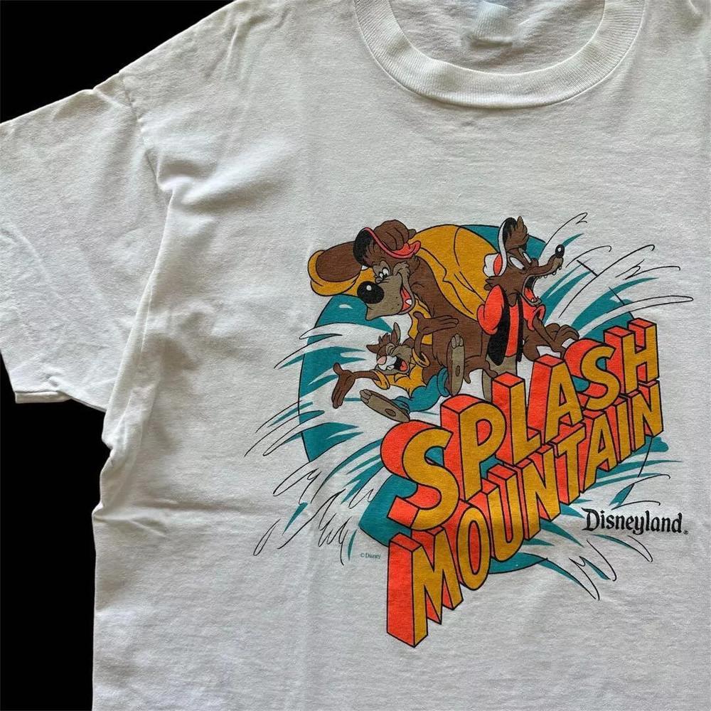 Splash Mountain Unisex Cotton T Shirt Full Size S-5XL
