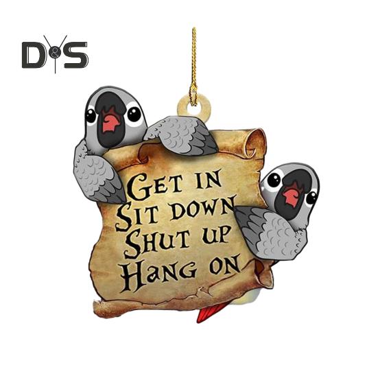 Креативная серия животных, акриловая подвеска для автомобиля, сова, птица, слон, подвеска для автомобиля, подвесное украшение, аксессуары для рюкзака