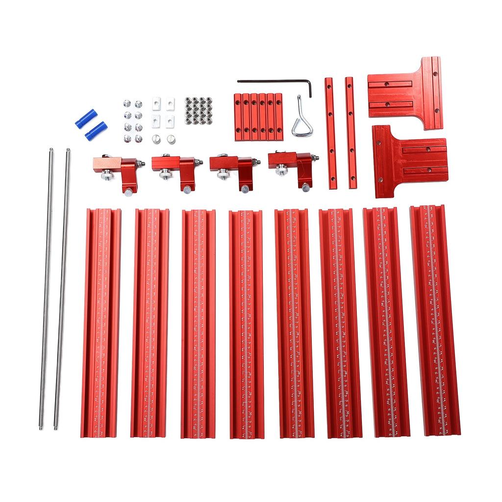Направляющая пилы, алюминиевый сплав, деревообрабатывающий рельс, параллельный универсальный набор инструментов