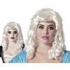 Wig - ATOSA - Baroque Woman - Medium Length - Curly - White