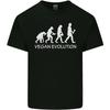 Vegan Evolution Vegetarian Funny Unisexs Light Cotton TShirt