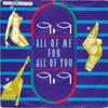 7-дюймовая пластинка 9.9 All Of Me For All Of You PB49951 RCA 1985 Великобритания Танцевальная Электроника Б/у