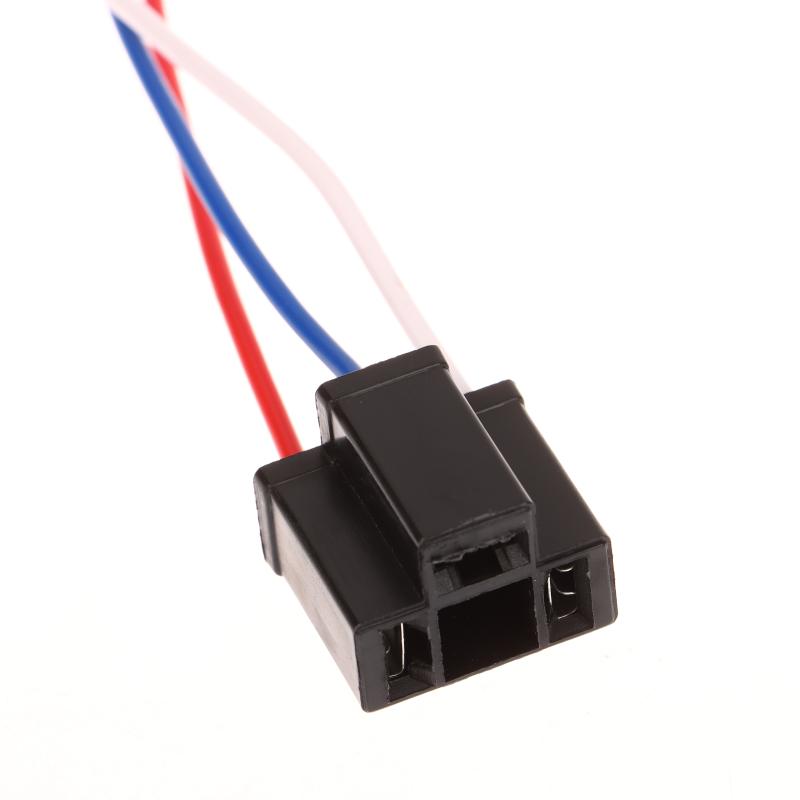 5 шт. Патрон для лампы H4 Автоаксессуары H4 3-контактный Замена фары автомобиля Ремонт Разъем держателя лампы Штекер Провод Патрон