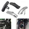 Metal Motorcycle  Retro Front/Rear Fender Black \Chrome Tire Position Mudguard  Motorcycle