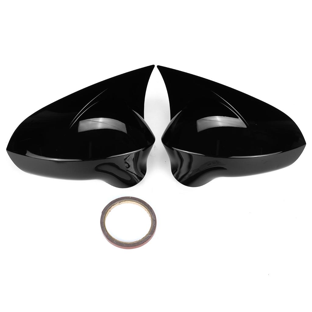 Пара автомобильных боковых зеркал заднего вида для Seat Leon MK2 1P IBIZA MK4 6J 2009-2012, колпачки для наружных зеркал заднего вида