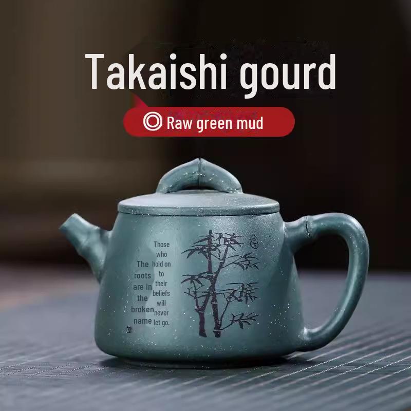 Набор чайников ручной работы из фиолетовой глины Исин – Чайный сервиз в стиле кунг-фу с различными формами чайников (Сертификат включен)