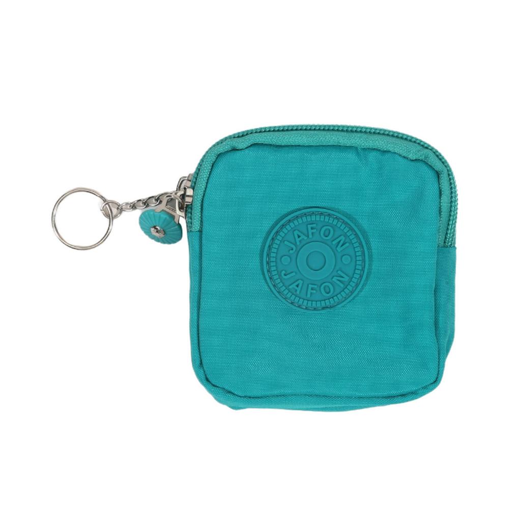 Мини нейлоновые водонепроницаемые кошельки для монет, кошельки-ключницы, портативные квадратные маленькие держатели для карт, кошельки на молнии для мелочи, сумки для карт, сумки для наушников