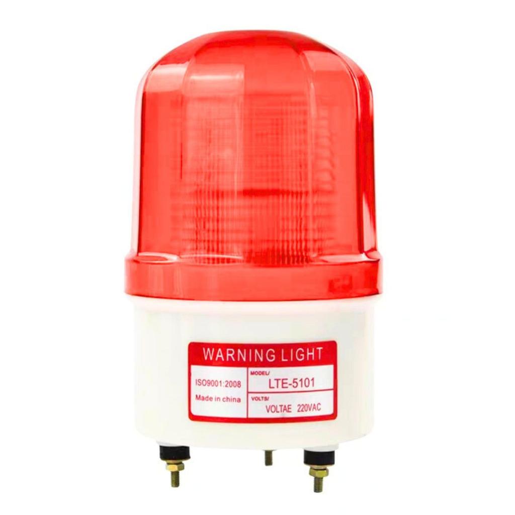 Красный светодиодный вращающийся 100 В мощный монтажный кронштейн стробоскоп заводской свет, совместимый, 3 Вт, бесшумный, светодиодный, в комплекте, свет,