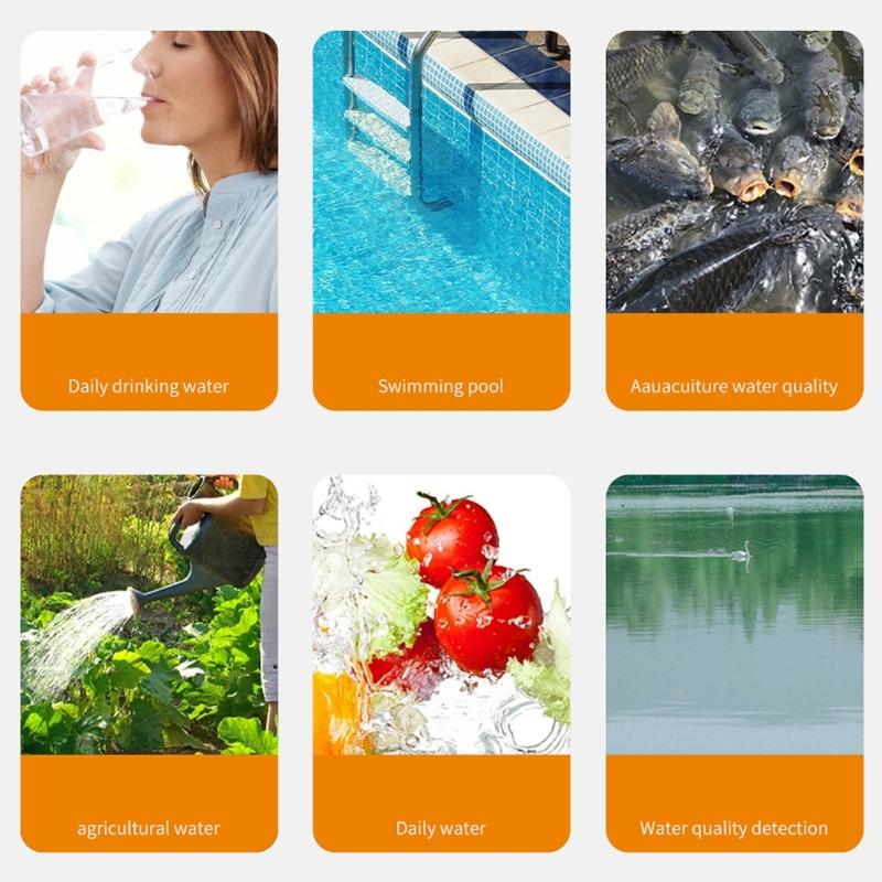 Портативный TDS-метр Цифровой тестер воды с автоматической калибровкой для дома, аквариумов, мониторинга безопасности воды на открытом воздухе