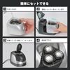Ультразвуковая мойка LifeBasis для электрических капсул Quick Clean и пластиковых модельных наборов, зубных протезов, бритв, аксессуаров, (черный)