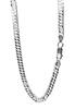 Gin No Double Kihei Chain Length Width Silver 925 Necklace Chain Necklace Chain Sv925 Chain Only [Shinjuku Kura] 45-60cm (60cm) Approx. 4.5mm Men's