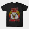 Мужская черная футболка с принтом Винтаж - Eagle Fang Karate Печать на трансферной бумаге Без вырезания Хлопковая футболка