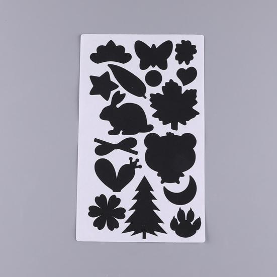 3Pcs Down Jacket Patches Creative Shape Waterproof Easy To Use DIY Clothing Hole Self-Adhesive Repair Patches