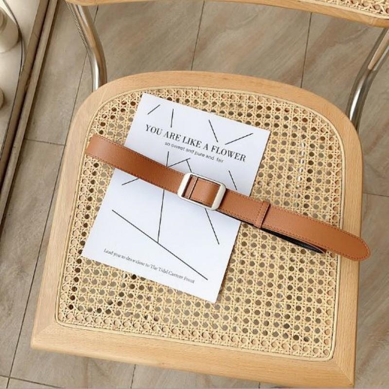 Стильный женский декоративный пояс в корейском стиле, универсальный, повседневный, студенческий, из полиуретана