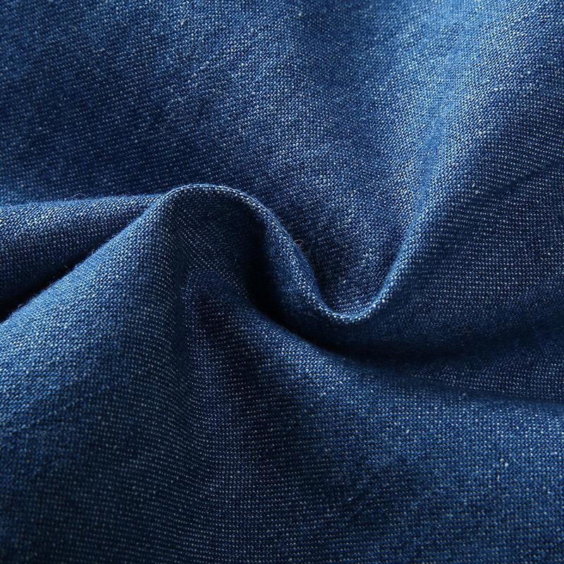 Летние мужские рубашки рубашки поло рубашка с коротким рукавом плюс размер свободная джинсовая рубашка с коротким рукавом дышащая удобная