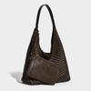 Vintage Large Capacity Vintage Large Bag for Women 2025 New Single Shoulder Underarm Bag High-End Woven Pattern Tote Bag for Women