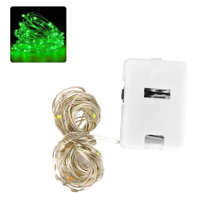 Светодиодная гирлянда, гирлянда, гирлянда, работающая от батареек, мигающая лампа, рождественская свадьба, вечеринка, фестиваль, подарочная коробка, украшения, лампы