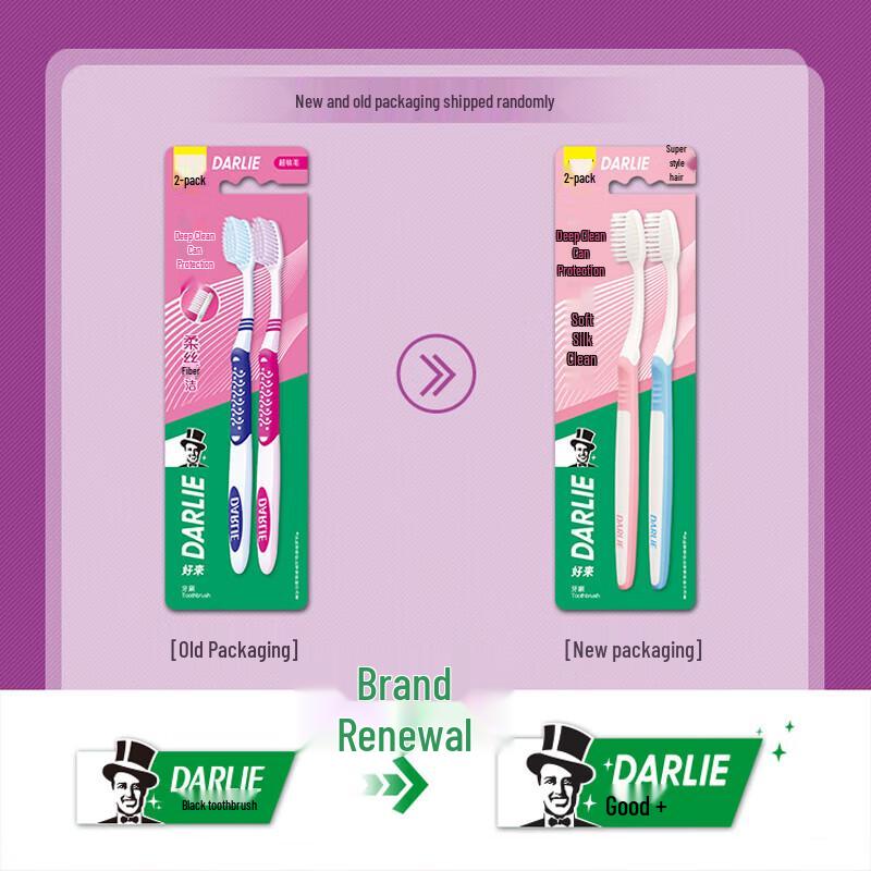 Darlie Tea Power Longjing Thyme Toothpaste Twin Pack with Toothbrushes