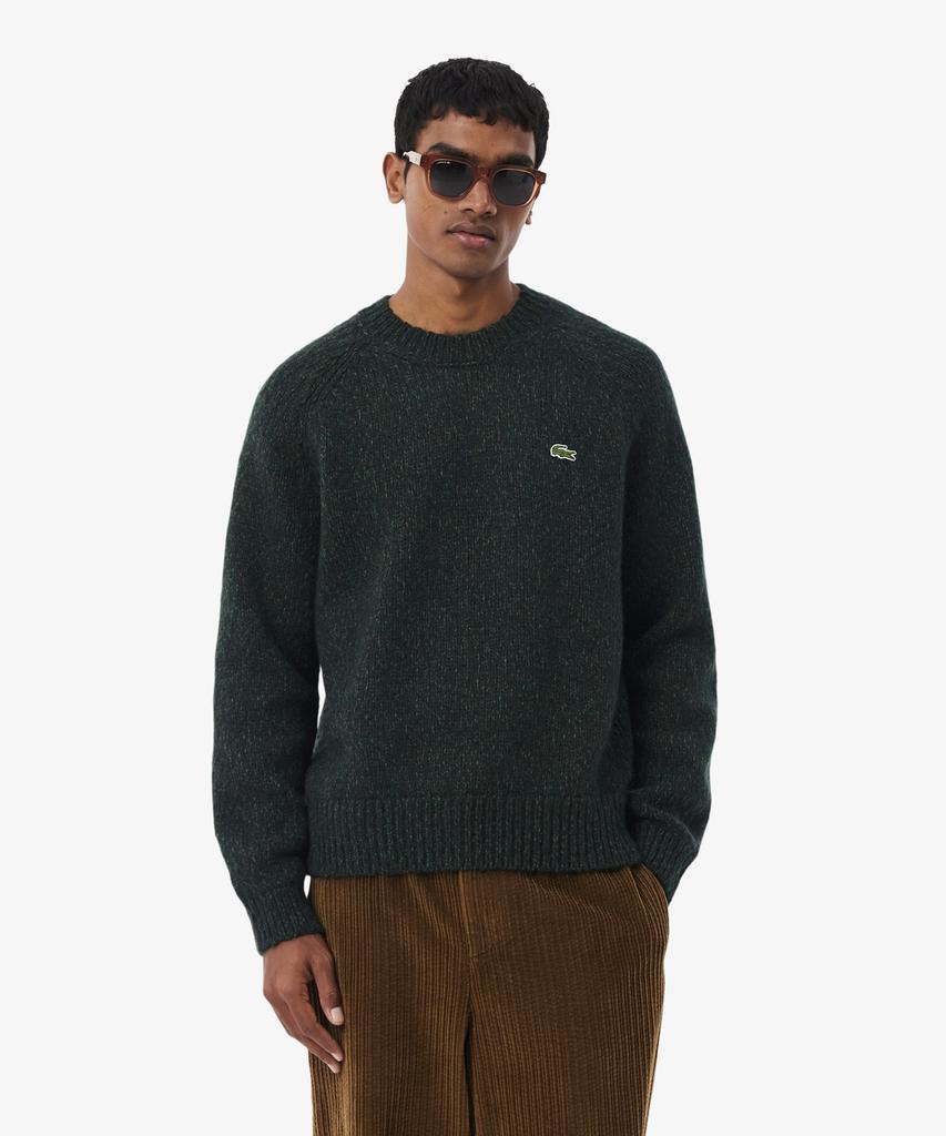 LACOSTE Men'S Braided Crew Neck Pullover Ah8570-56N Uhf