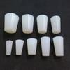 1Pc Clear Conical Rubber Stopper HIGH TEMP Silicone Plugs Sealing Tapered Rubber Plug For Electroplating Paint