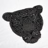 Leopard Patches For Clothing Black Sequin Diy Accessories For Clothes Badge