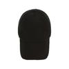 VARZAR Soft Overfit Fleece Ball Cap Black