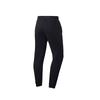 Li-Ning Однотонные прямые повседневные трикотажные спортивные брюки мужские низы черного цвета AKLTD55-1