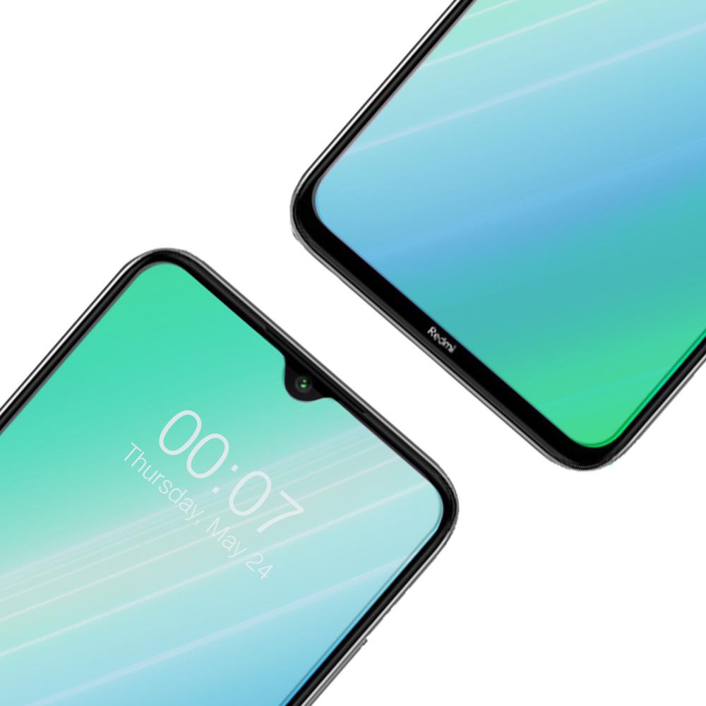 2x Tempered Glass for Xiaomi Redmi Note 8, ERBORD 9H Hard Glass, glass