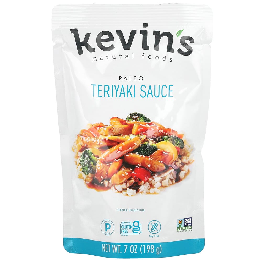 Kevins Natural Foods Teriyaki Sauce 198g (7oz)