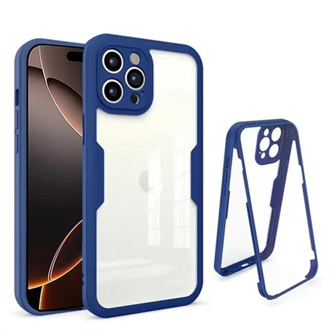 360 Полный Чехол Для iPhone 16 15 14 13 12 11 Pro Max Funda Для iPhone XS Max XR 15 16 Plus Защита Экрана Телефона Чехол