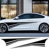 Боковые наклейки на автомобиль для Ford VW Fiat BMW Lada Granta Nissan Qashqai Volvo Полосы Стайлинг Винил ПВХ Наклейки Автоаксессуары для тюнинга