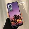 Beach Scenery Coconut Tree Phone Case For Xiaomi Poco X7 X6 X5 X4 X3 GT NFC M4 M5 Pro 5G M3 Mi F6 F5 F4 F3 F2 F1 Capa Coque TPU