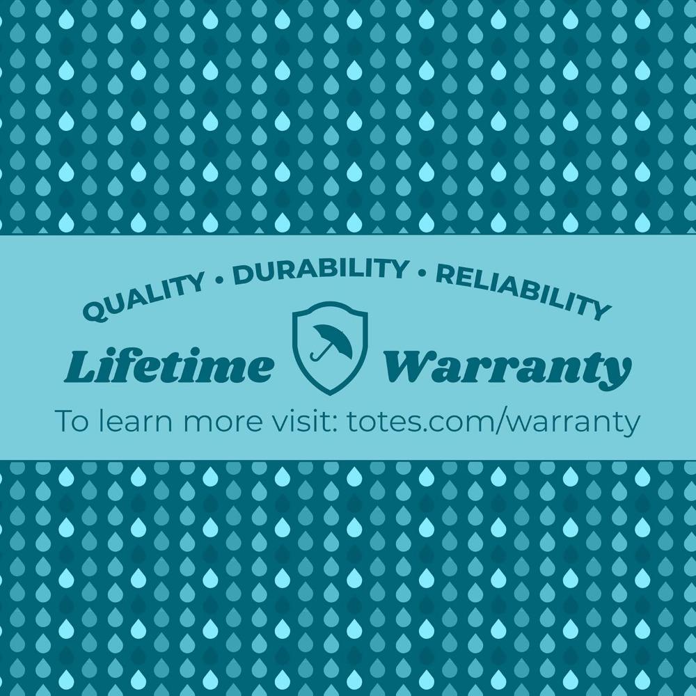 Women's Ultra Clear Auto Open Compact Umbrella, Black