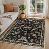 Rug for Living Room Carpet Large Size Bedroom Bedside Floor Mat Green Insect Carpets Tropical Rainforest Home Decoration Rugs