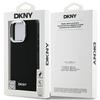Dkny Dkhmp16Xpscmclk Iphone 16 Pro Max6.9 Czarny/Black Hardcase Plain Silver Logo Magsafe