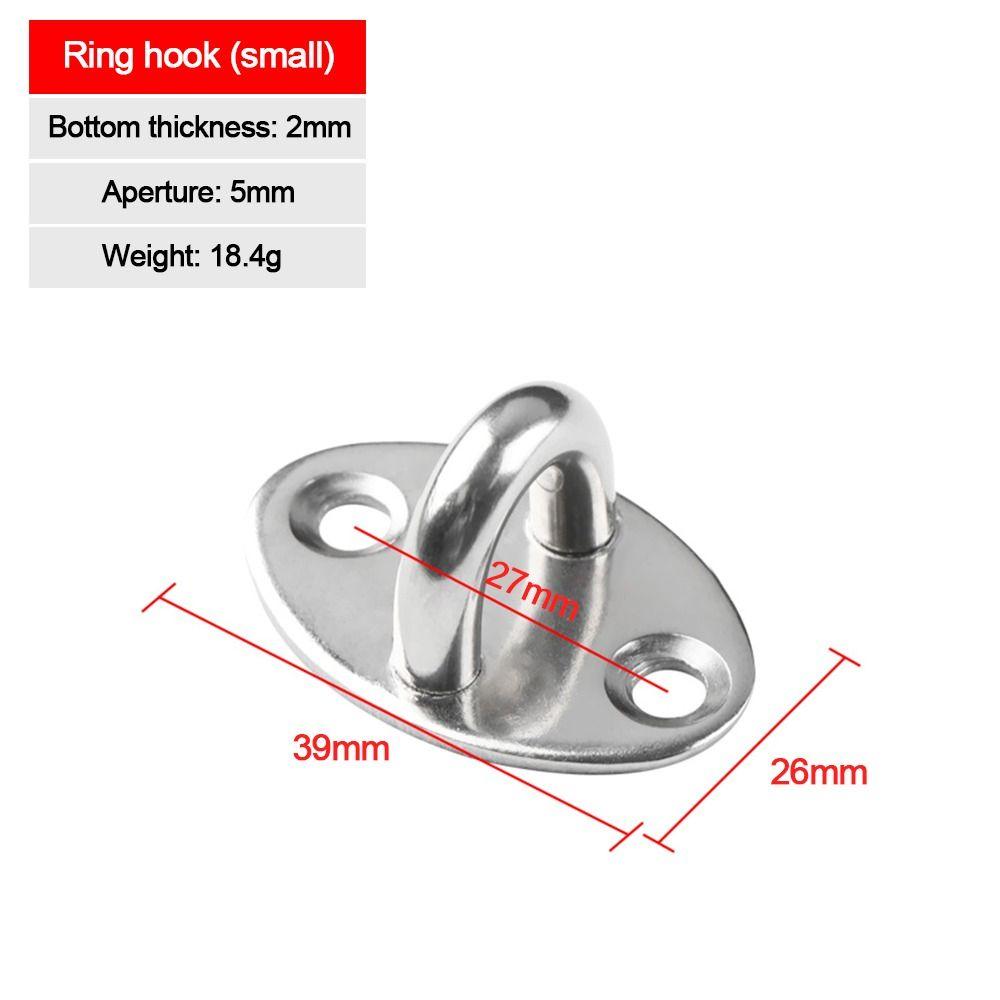 1Pcs U/J-Shaped Wall Hook Plate Deck Door Buckle New Ceiling Mount Hanger  for Fan Lamp
