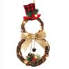 Home Wall Decor Lighted Christmas Wreath for Christmas Decoration
