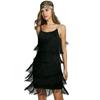 Women's 1920s Vintage Headband Dress Flapper Cocktail Great Gatsby  Party Tassel Fringe