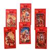 Cartoon New Year Red Envelopes Thickened 2026 Horse Year Money Bag Blessing Chinese Style Red Packets Birthday Celebration