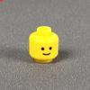 9 шт. Кубики MOC 8034 8046 Традиционное выражение лица: улыбка, смех 4 см Фигурка Лицо Печатная Голова Собранные Строительные Кирпичики Игрушки для Детей