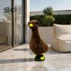 Wearable Goose Clothing for Yard Animal 23 Inch Porch Goose, Decorative Outfit, Creative Holiday Costume And Garden, Seasonal Lawn Ornament