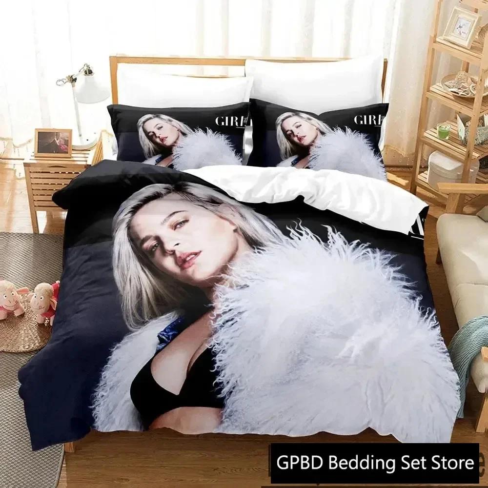 3D Print Anne-Marie Bedding Set Double Twin King Duvet Cover Comforter Pillowcase Boys Girls Adults Bedroom