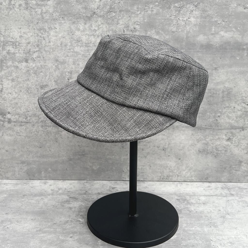 New cold lining retro wide-brimmed equestrian hat women's summer cool and breathable knight hat flat top fashion duck tongue