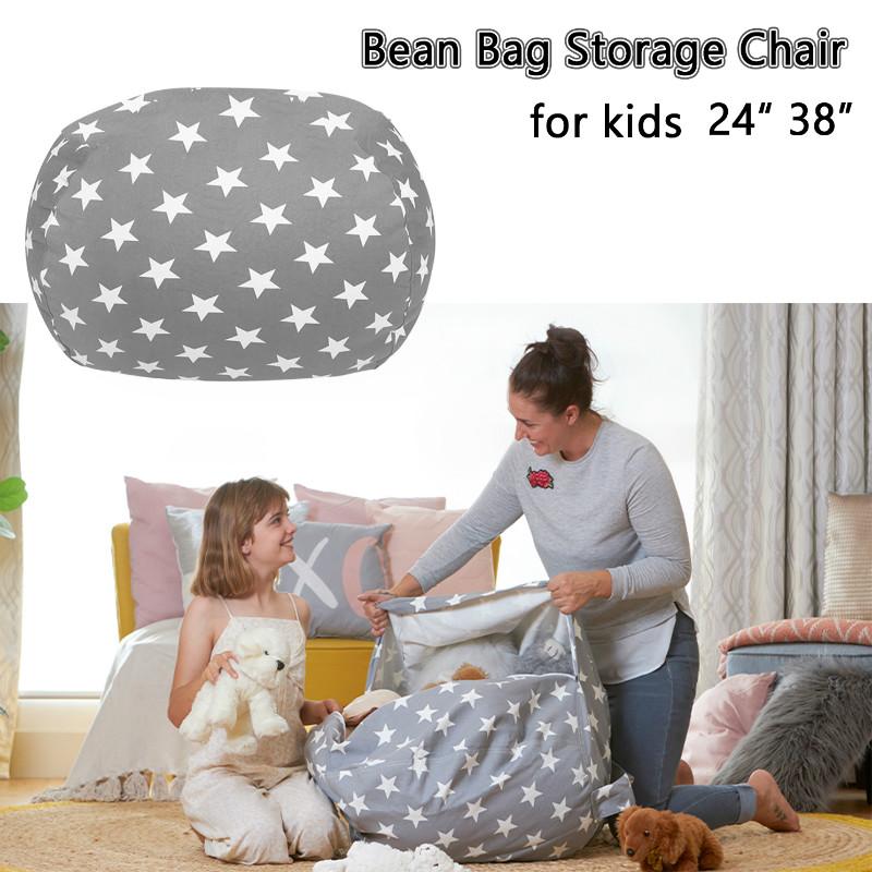 ОЧЕНЬ БОЛЬШАЯ мягкая сумка для хранения игрушек, детский чехол для фасоли, мягкое сиденье